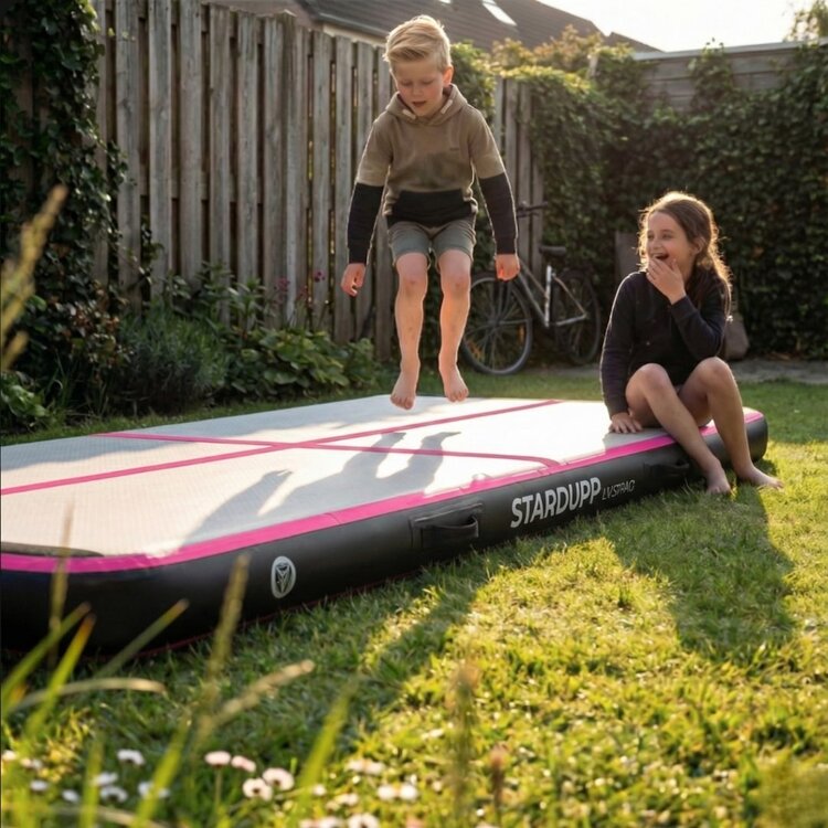 Stardupp Elite Pro AirTrack Pink 5m 150cm 15cm Stardupp Stardupp Elite Pro AirTrack Pink 5m 150cm 15cm