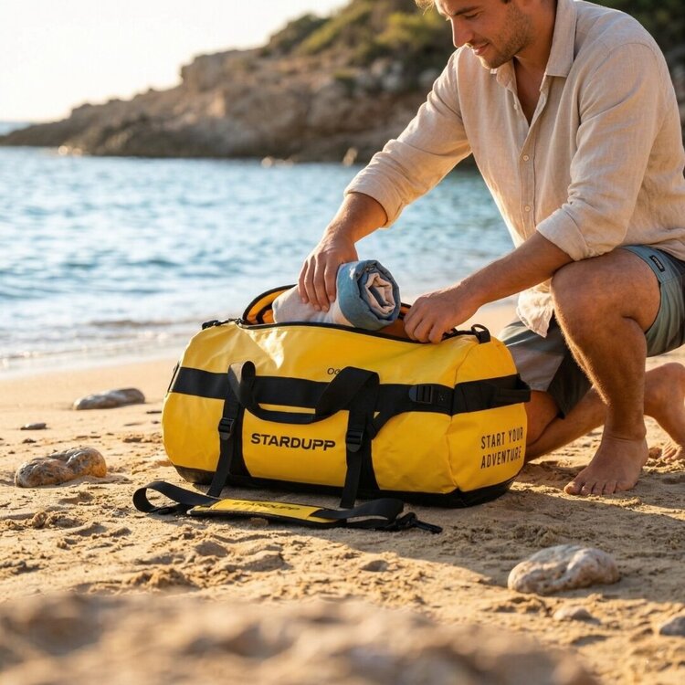 Stardupp Stardupp Waterproof PRO Duffel Bag Yellow