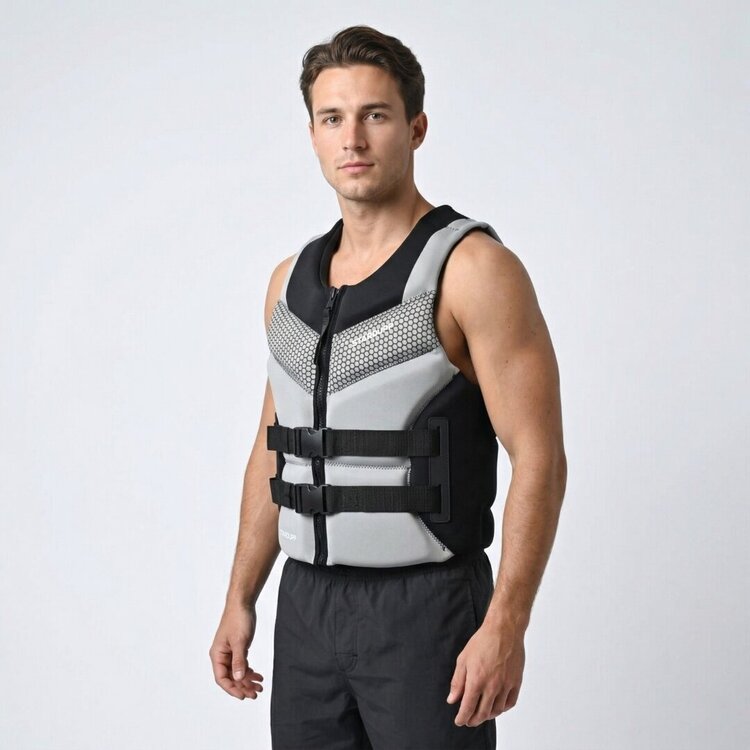 Stardupp IRON Neoprene Impact Vest Grey Stardupp Stardupp IRON Neoprene Impact Vest Grey