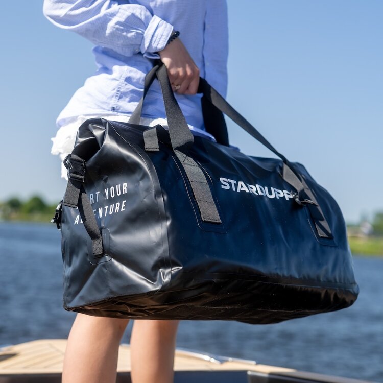 Stardupp Waterproof Roll Duffel Bag Black Stardupp Stardupp Waterproof Roll Duffel Bag Black