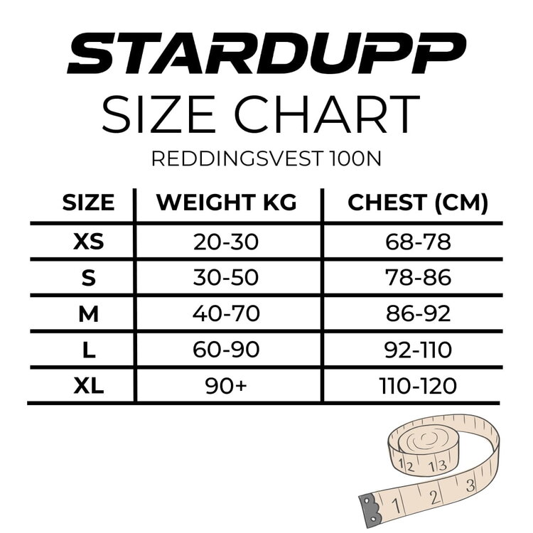 Stardupp Life jacket 100N Stardupp Stardupp Life jacket 100N