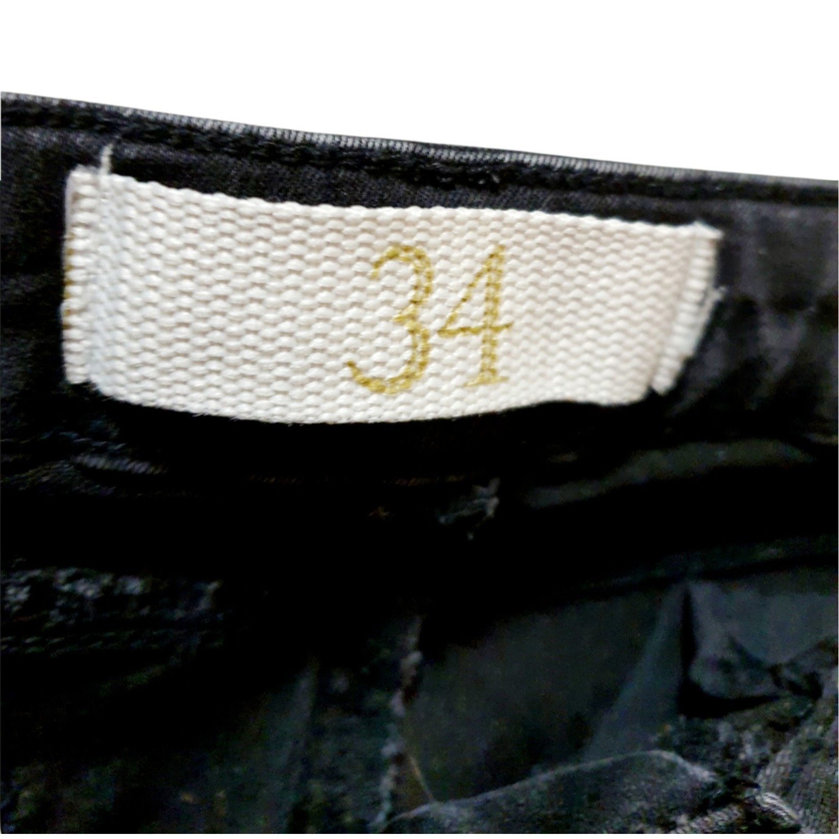 Zara basic Jeans noir Zara Basic Denim Dept. (SIZE : 34)