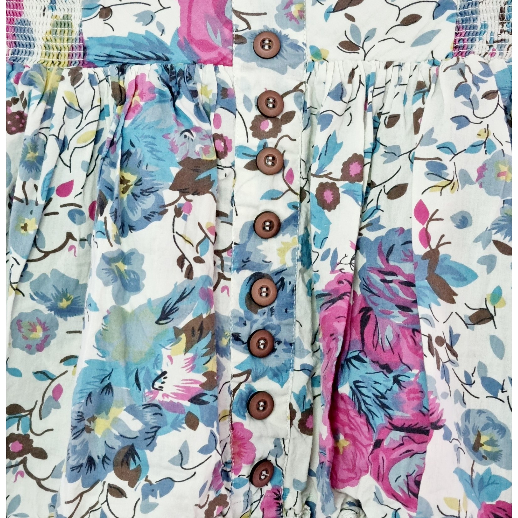Ruby Tuesday Jupe fleurie avec boutons apparents (SIZE : XS)