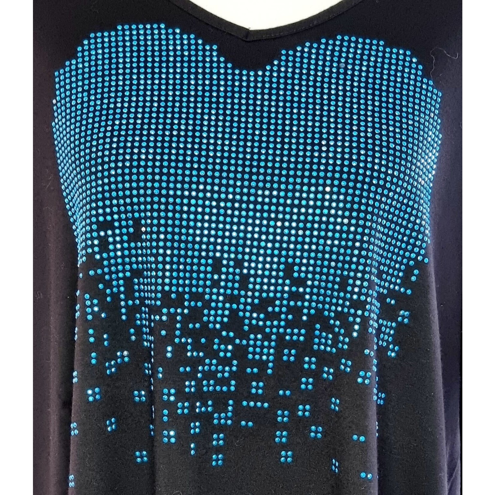Yessica by C&A T-shirt cœur bleu (SIZE : CH 48/50 – F 50/52 – E 52/56)