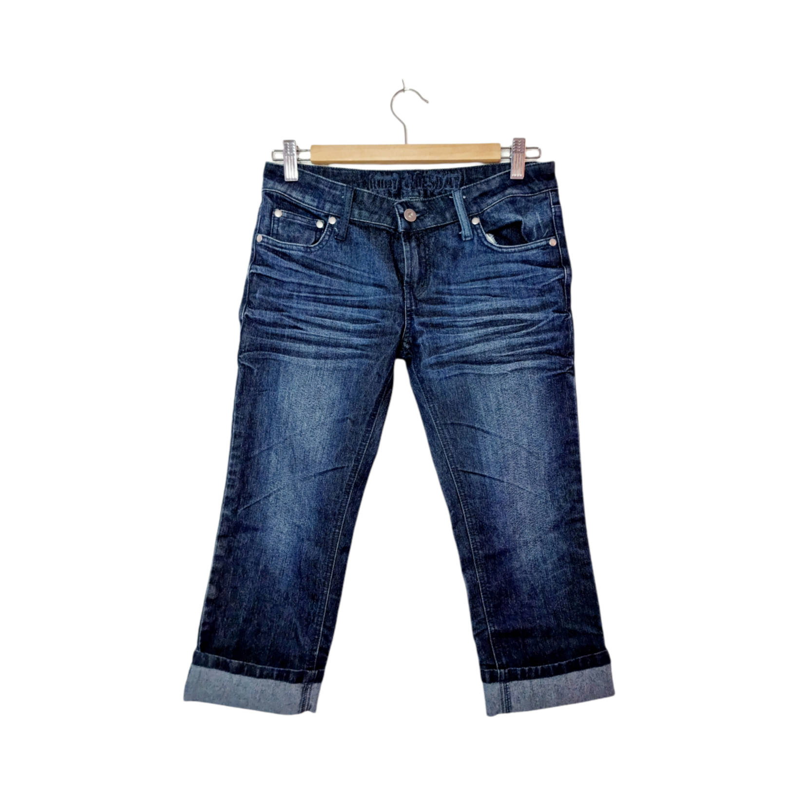 Ruby Tuesday Pantacourt en jeans Ruby Tuesday (SIZE : 38)