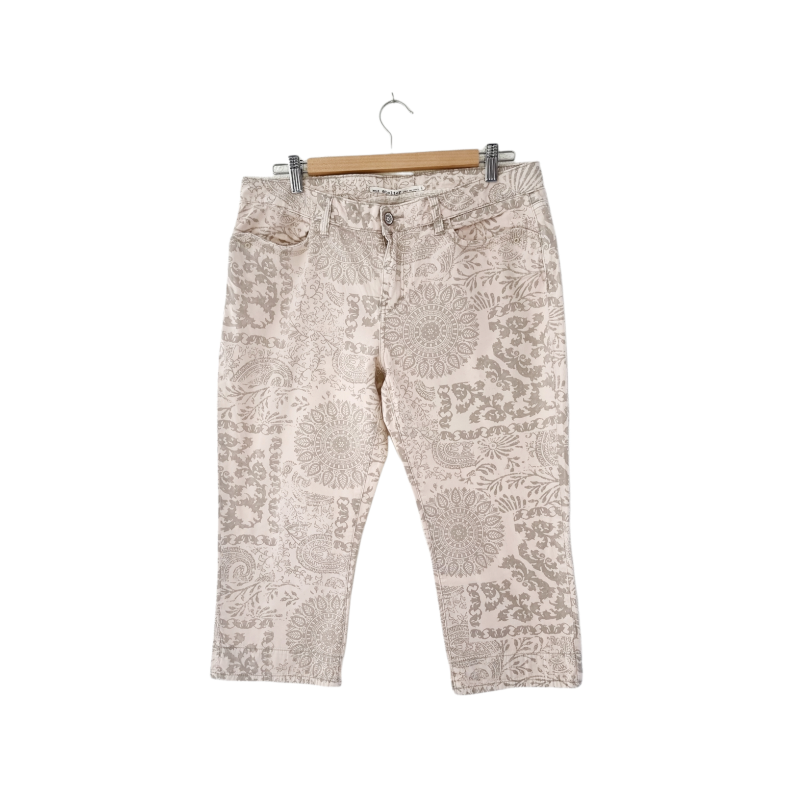 Nile Pantacourt à motif soleil (SIZE : L)