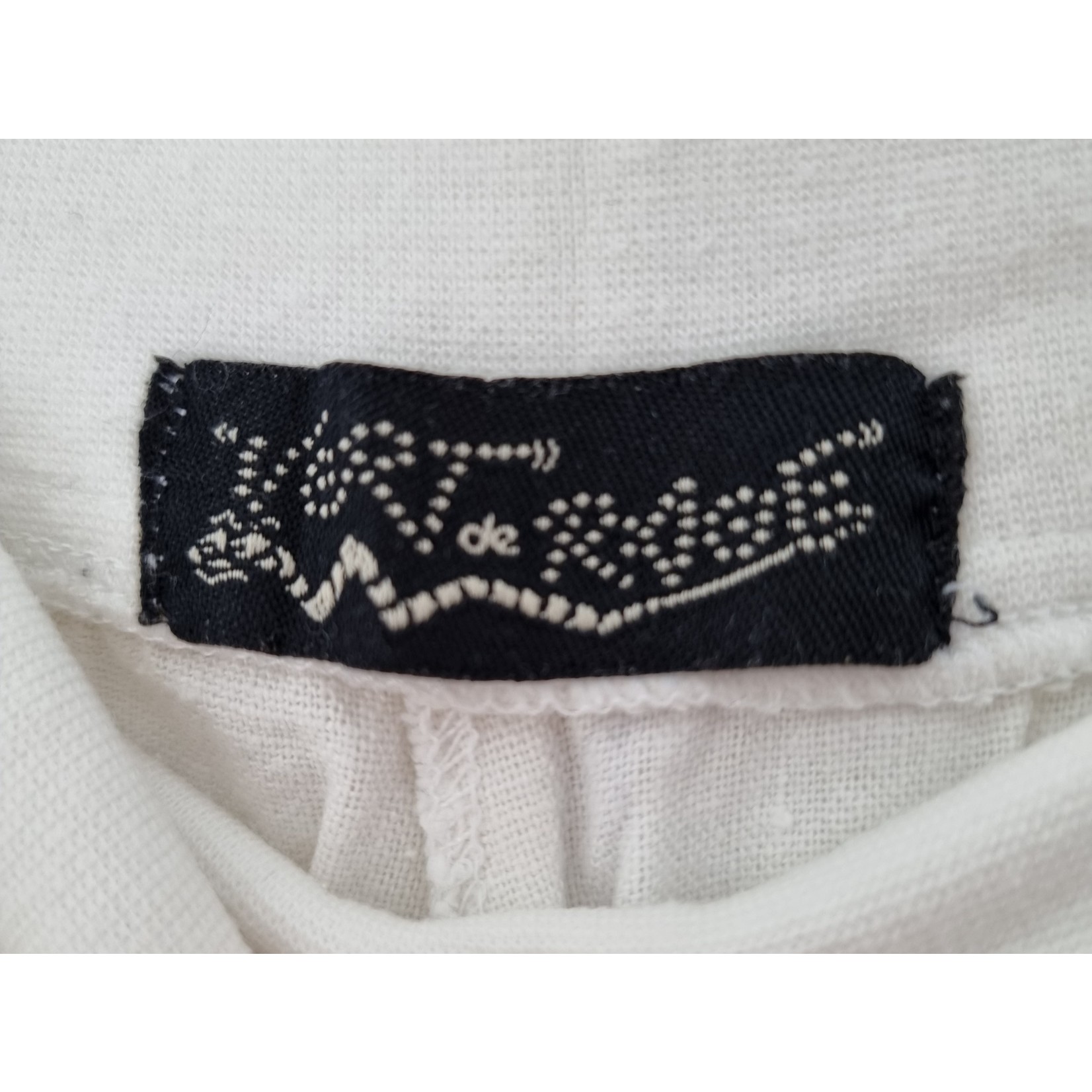 Vert de Rage Pantalon blanc large et léger (SIZE : L)