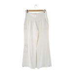 Vert de Rage Pantalon blanc large et léger (SIZE : L)