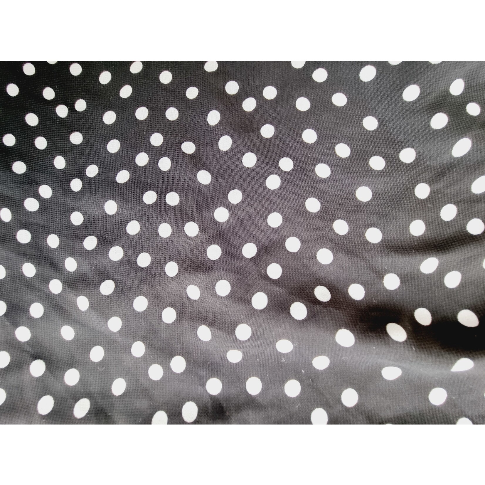 Yessica by C&A Blouse noire à pois blanc (SIZE : L/XL)