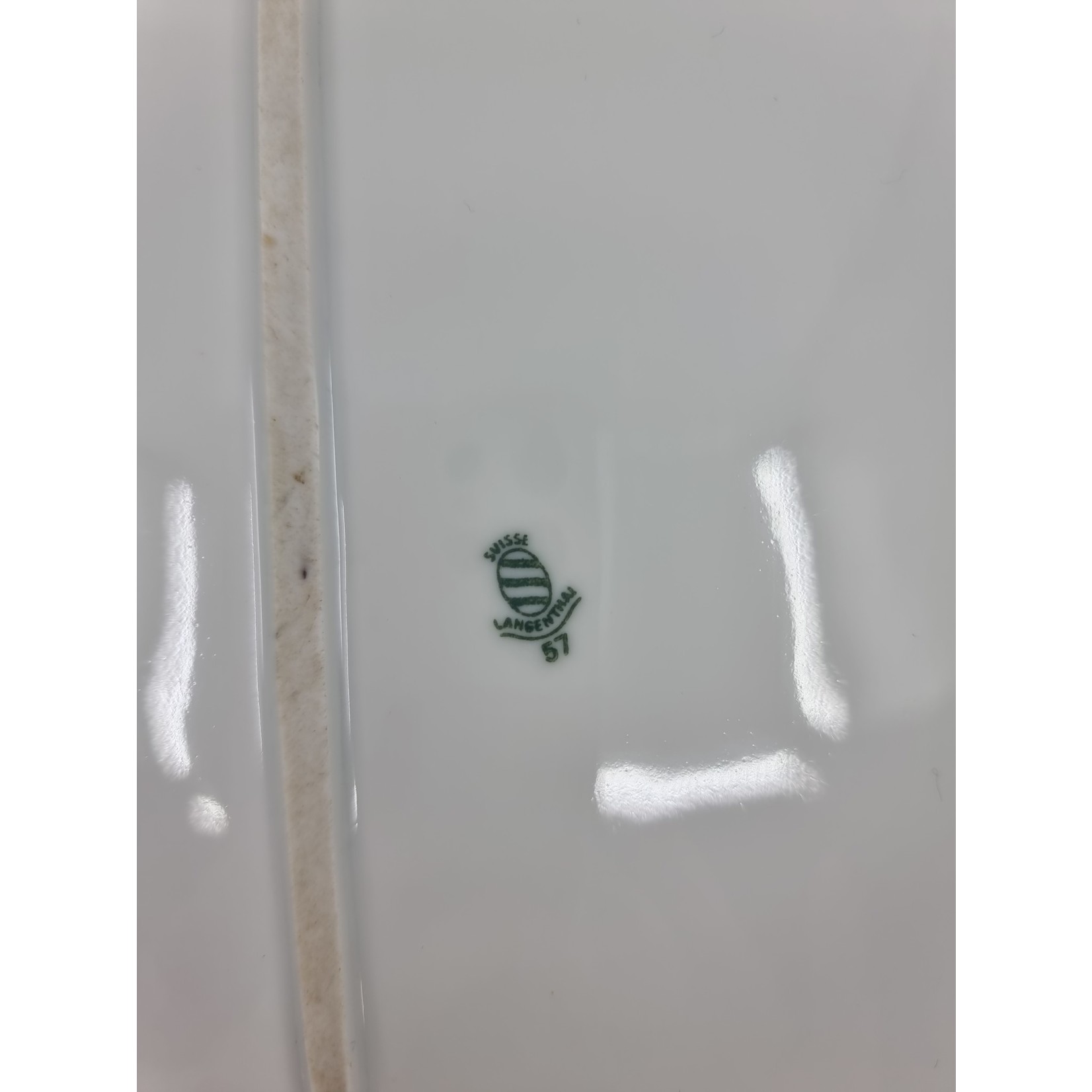 Swiss Langenthal Plat ovale en porcelaine - Swiss Langenthal (57)