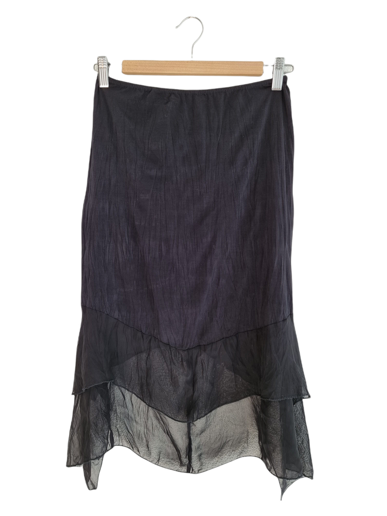 Jupe noire à motif velours goth sexy Para Bellum KILLSTAR Noir