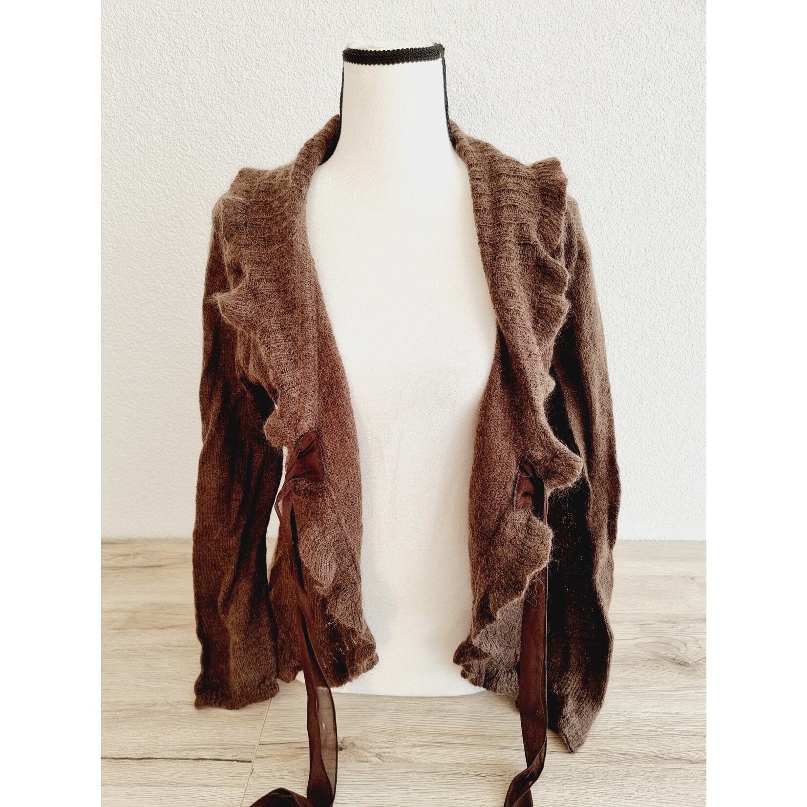 Yessica by C&A Jaquette marron à ficelle (SIZE : XL)