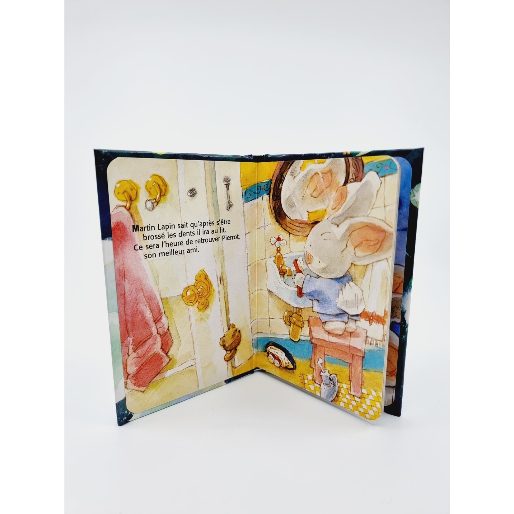 Livre - Martin lapin va sur la lune + l'ami Pierrrot + des nuages dans la nuit (3 pièces)