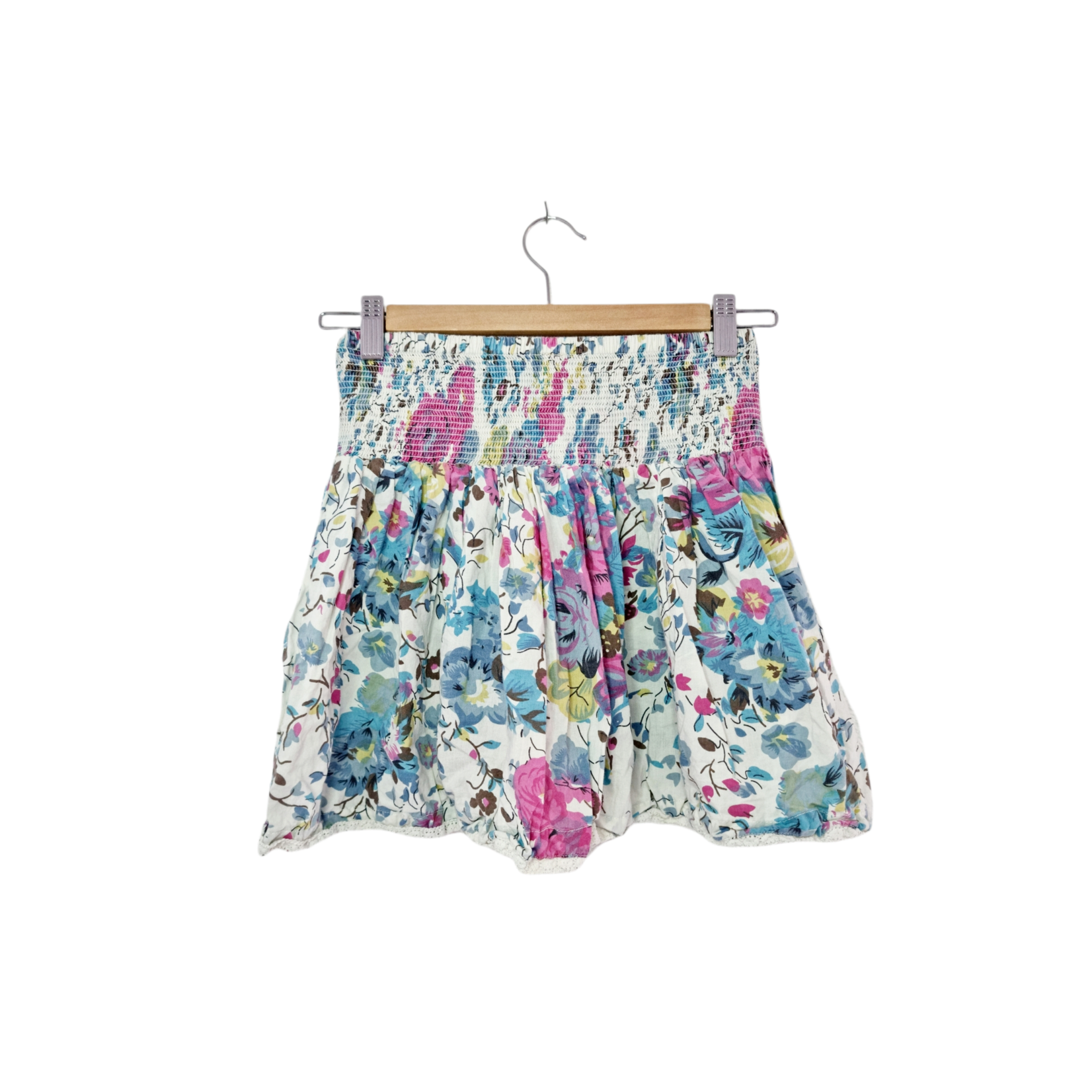 Ruby Tuesday Jupe fleurie avec boutons apparents (SIZE : XS)