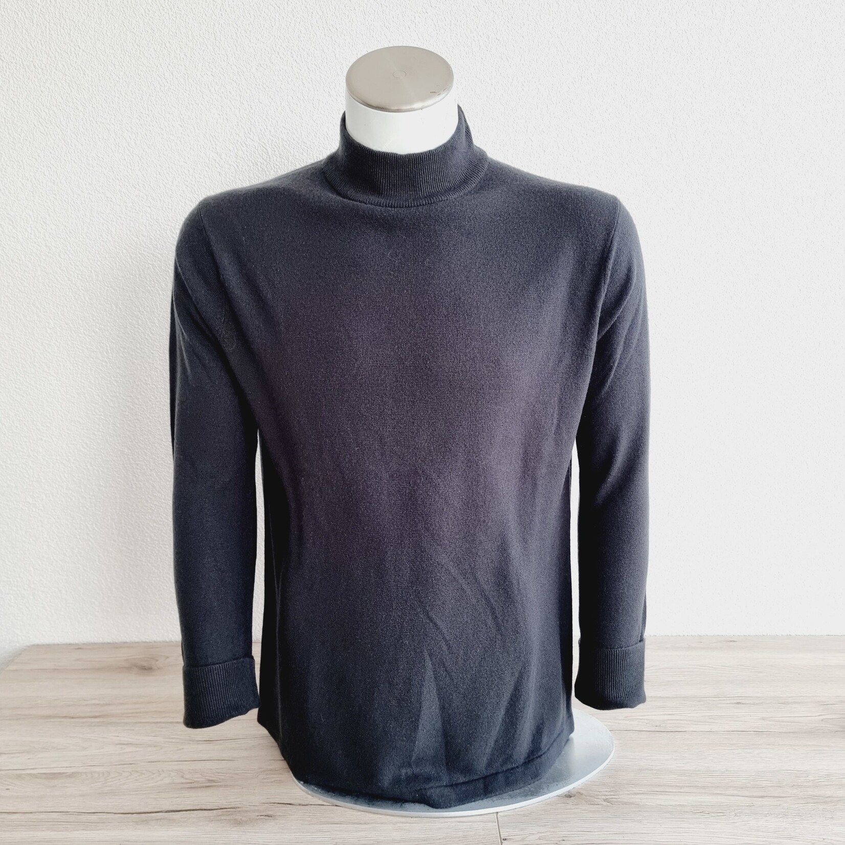 Teddy's Pull noir à col montant - Ted (SIZE : L)