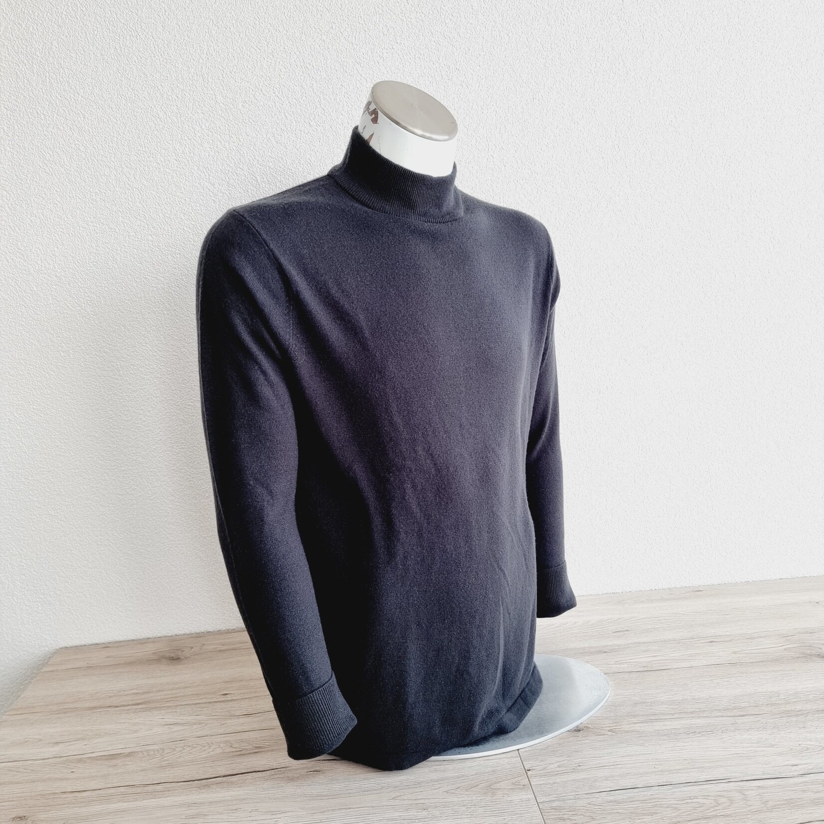 Teddy's Pull noir à col montant - Ted (SIZE : L)