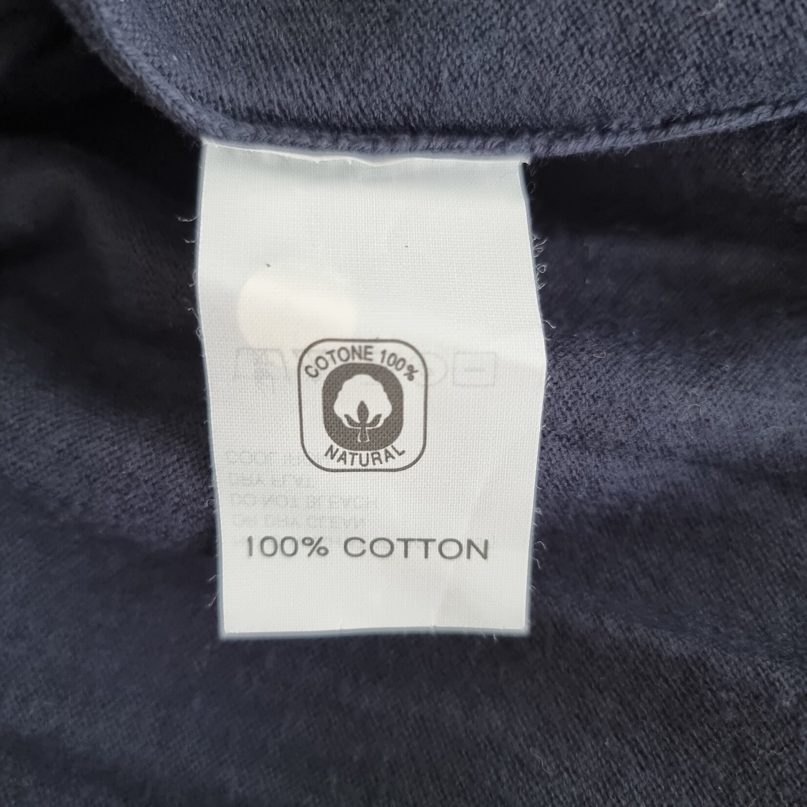 Vitali Ricci Pullover bleu foncé col en V - Jacob (SIZE : M)