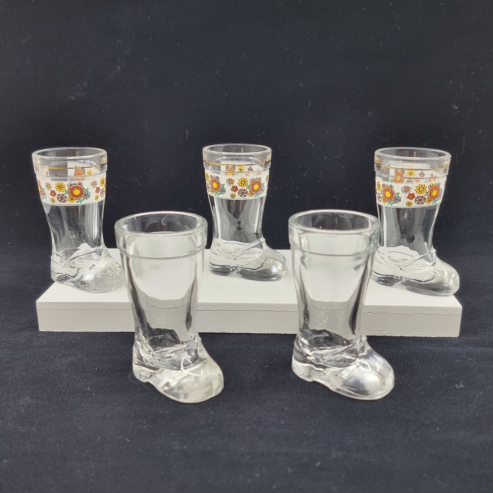 MOD DEP Verre à liqueur en forme de botte (5 pièces)