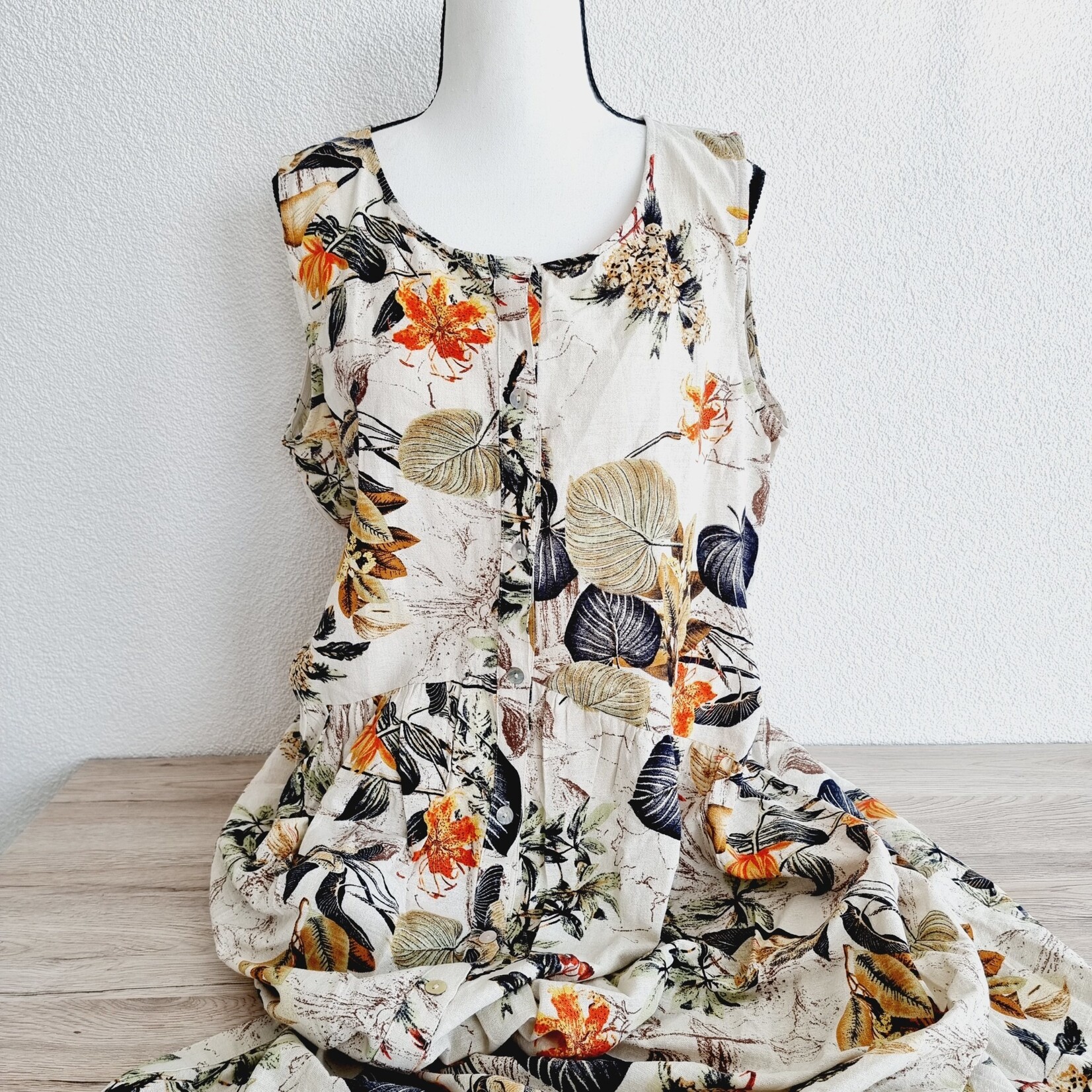 Tendency Robe longue fleurie (SIZE : L)