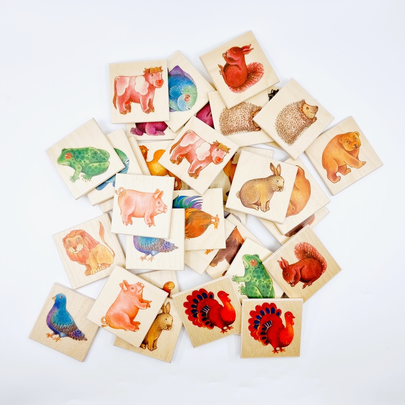 Selecta Memo en bois - Zoo