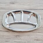 inoxpran Plat à compartiments en inox