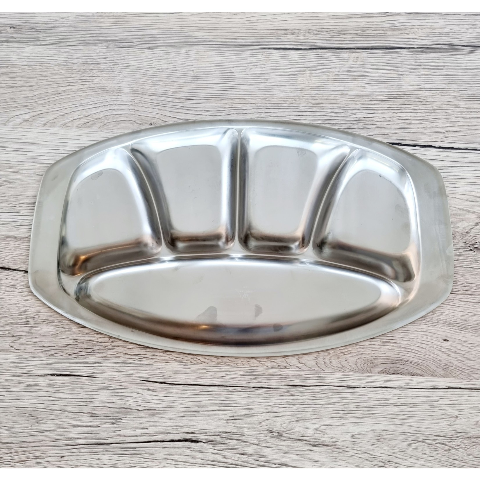 inoxpran Plat à compartiments en inox