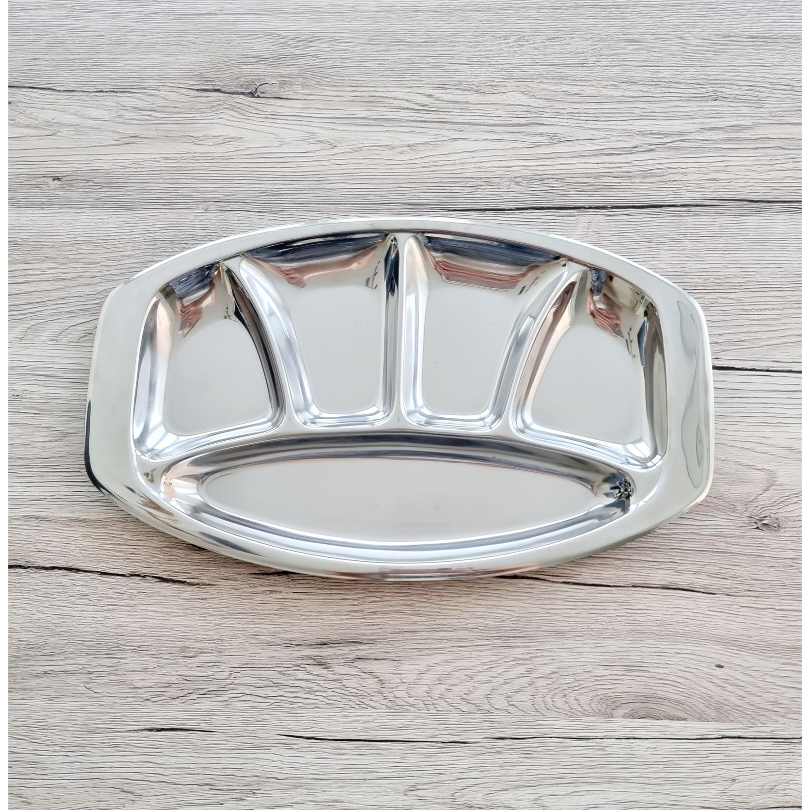 inoxpran Plat compartimenté en inox