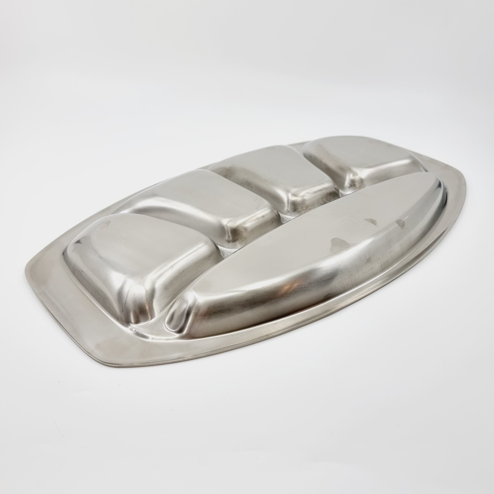inoxpran Plat à compartiments en inox