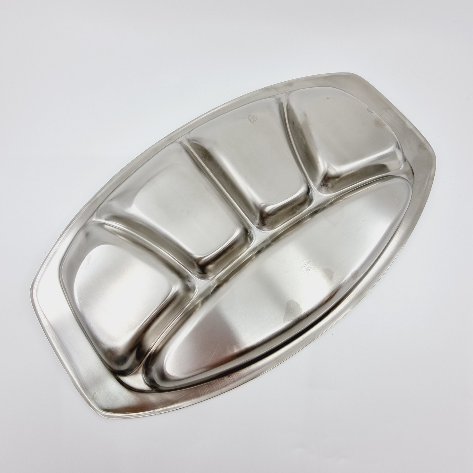 inoxpran Plat compartimenté en inox