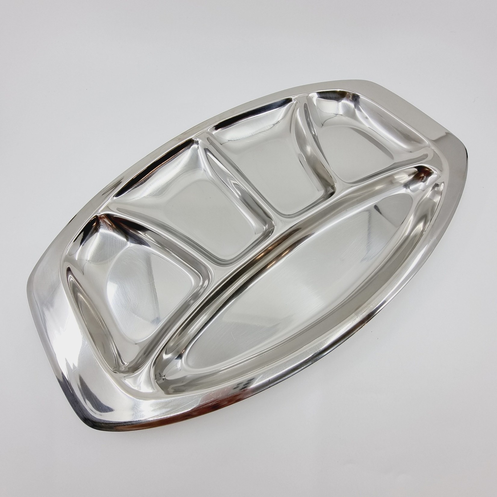 inoxpran Plat compartimenté en inox