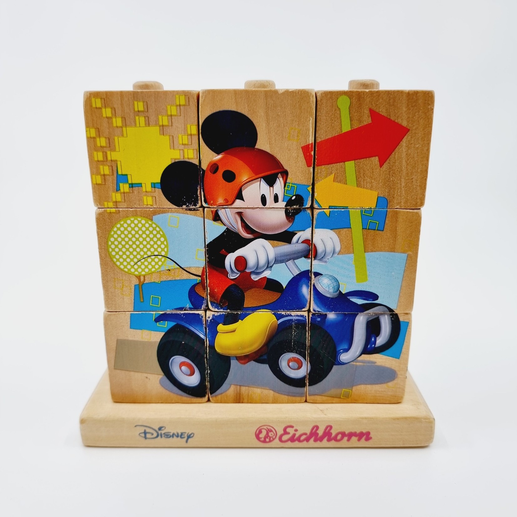 Eichhorn Puzzle cube sur support - Mickey et ses amis