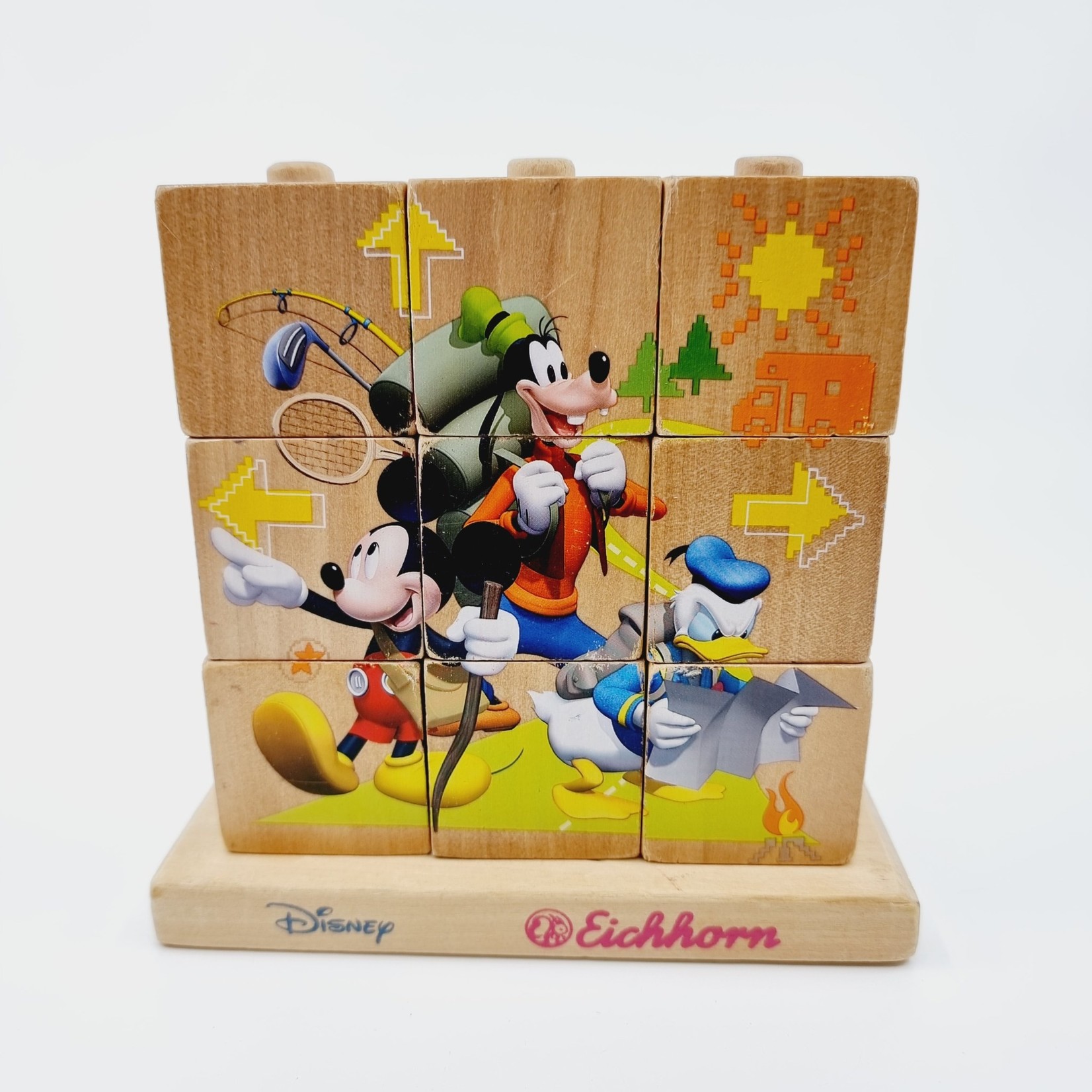 Eichhorn Puzzle cube sur support - Mickey et ses amis