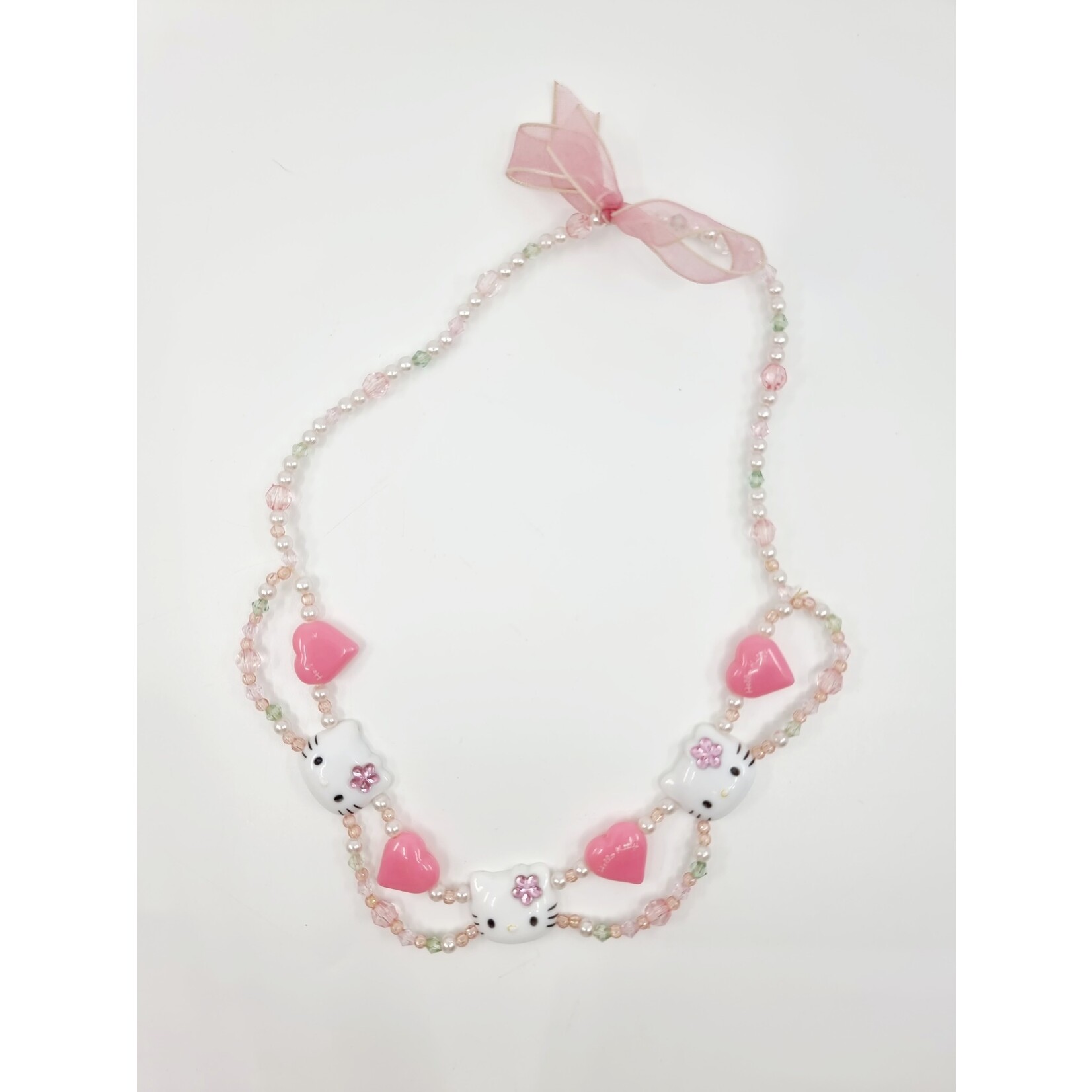 Collier en perles - Hello Kitty