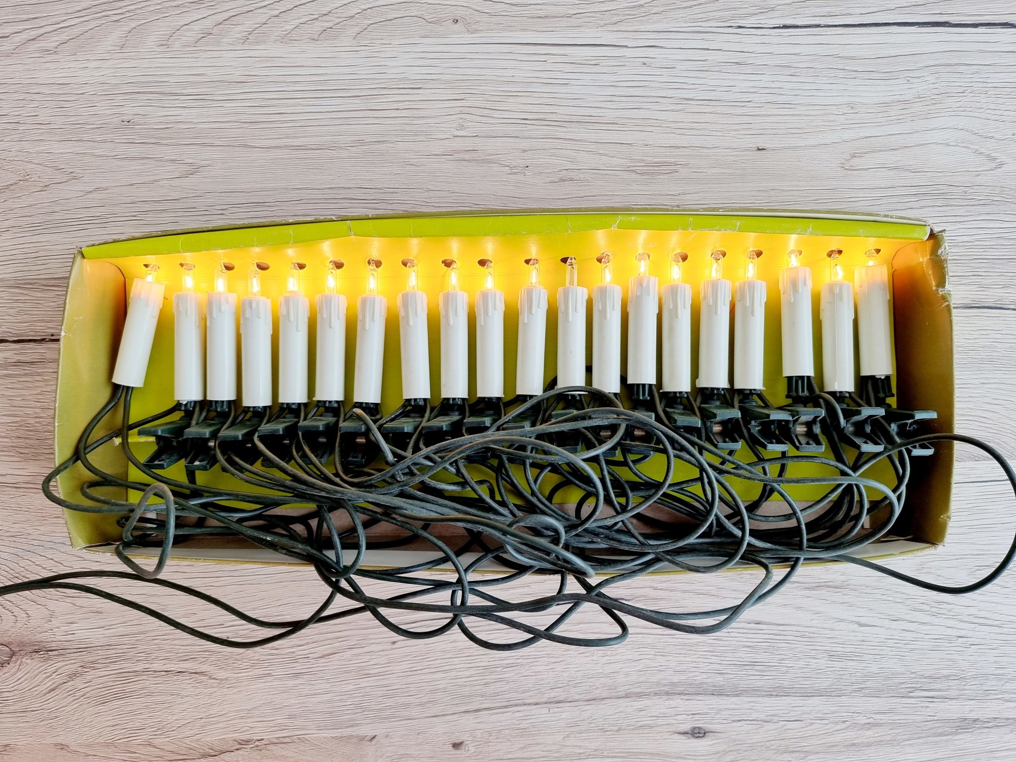 Illumination pour sapin de Noël (20 ampoules) Nouvelle ère