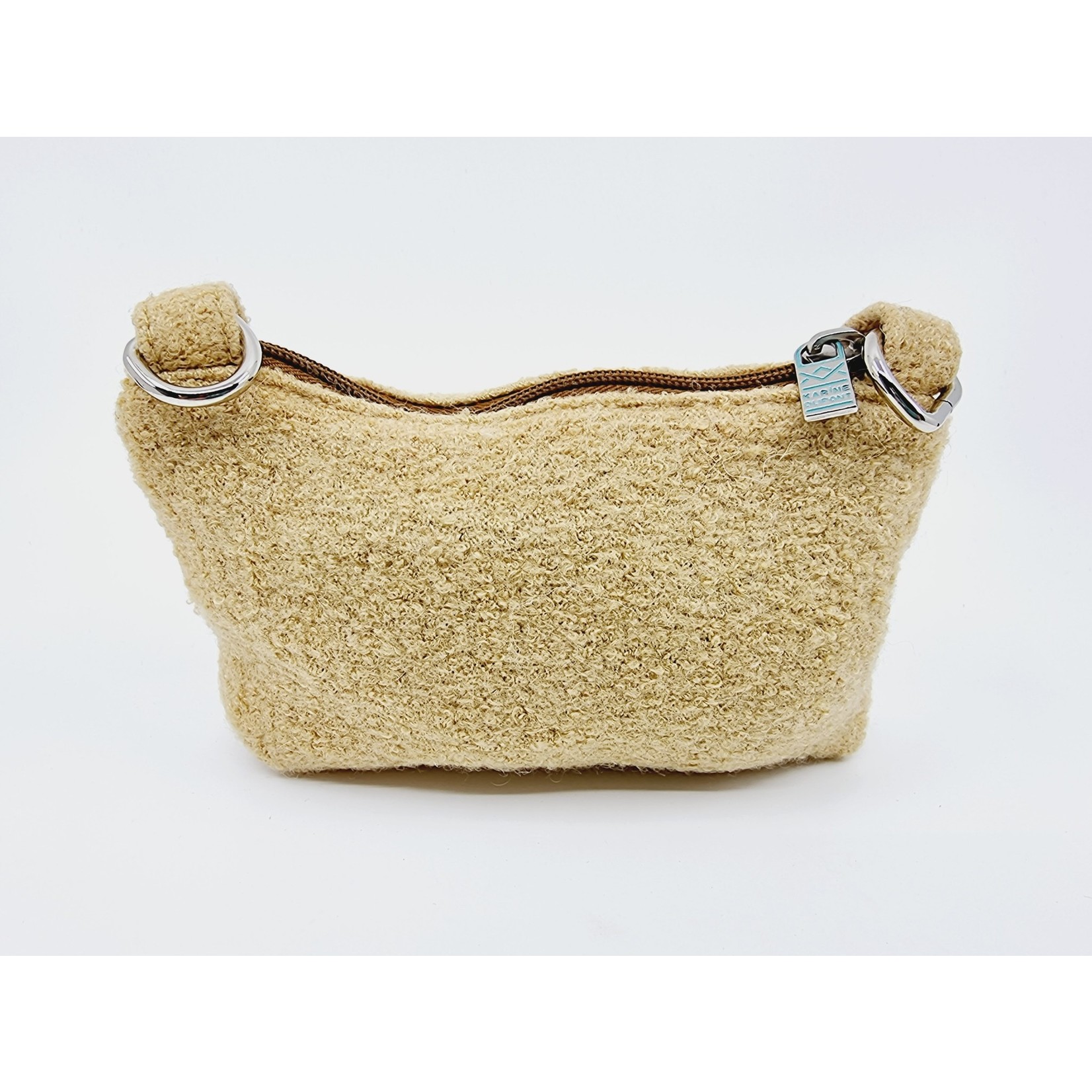 Karine Dupont Trousse de toilette avec anneaux en métal (2 pièces)