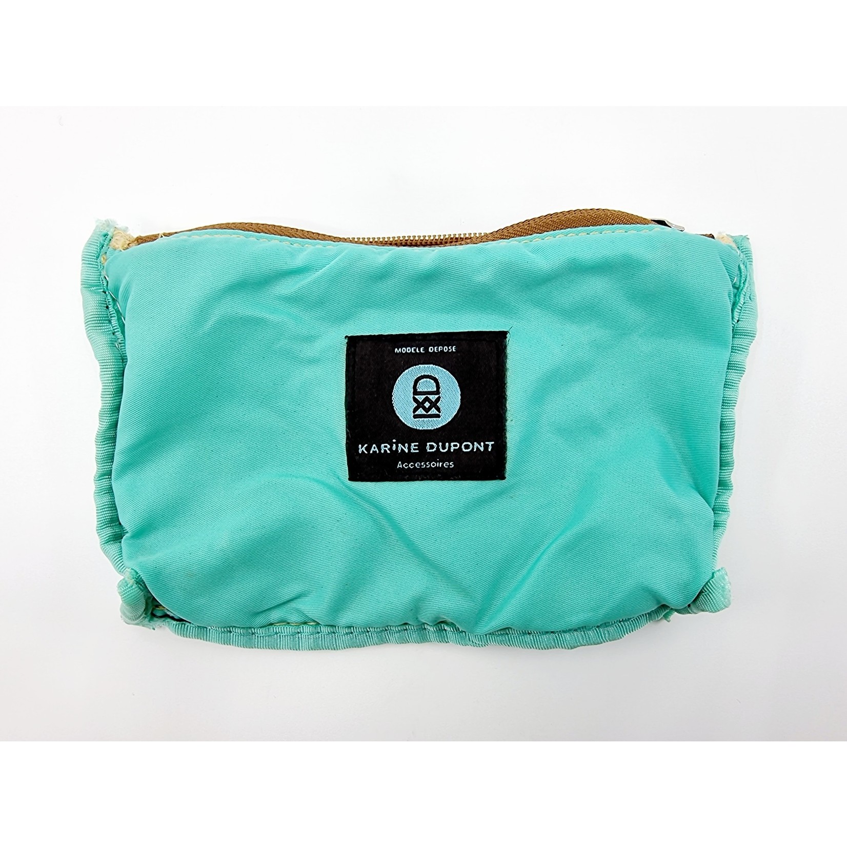 Karine Dupont Trousse de toilette avec anneaux en métal (2 pièces)