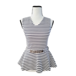 Top à basque (SIZE : S)