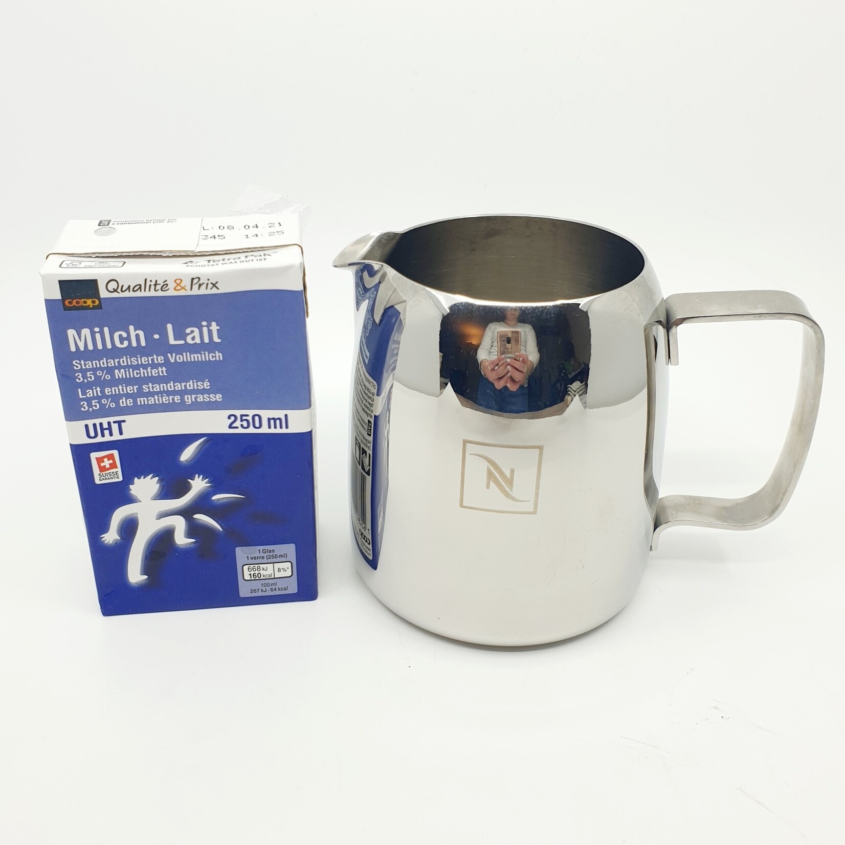 Nespresso Pot à lait & sucrier Nespresso en inox