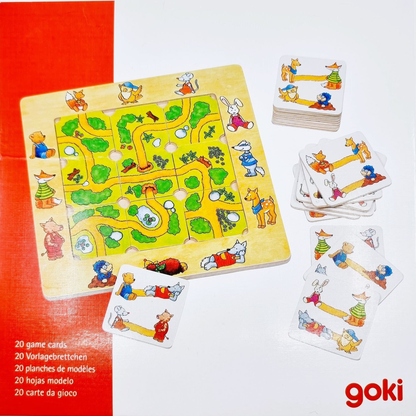 goki Trouve le chemin à travers la forêt