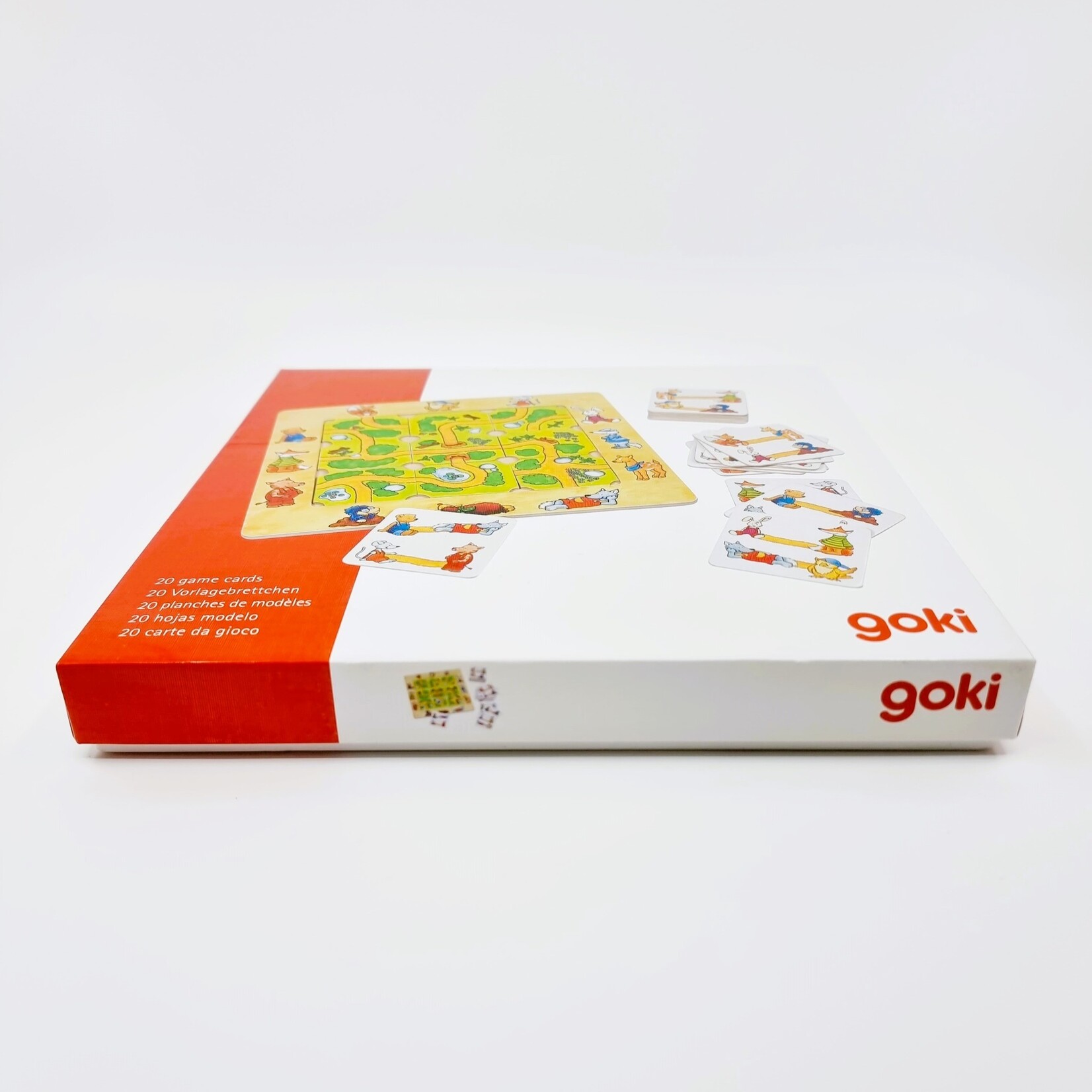 goki Trouve le chemin à travers la forêt