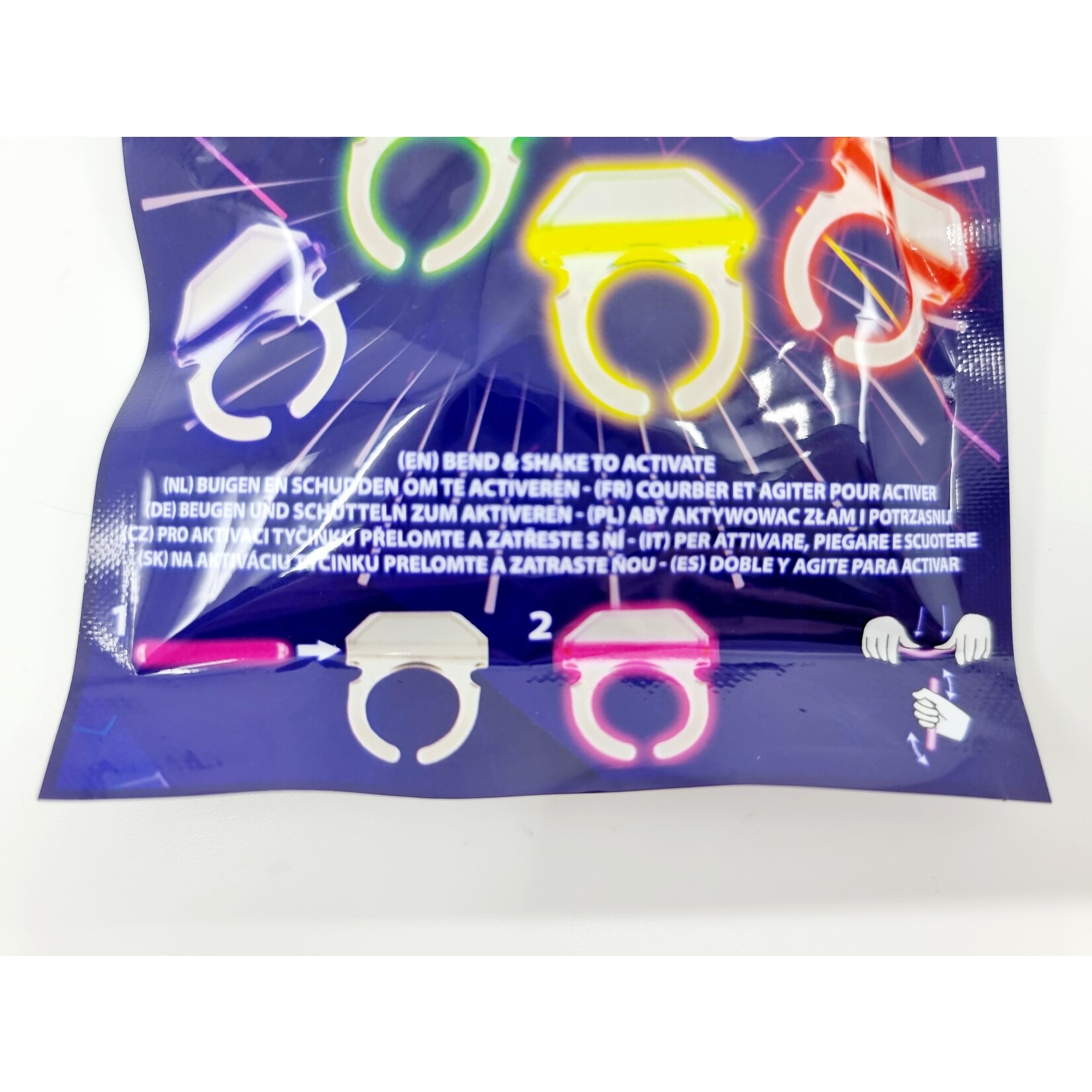 Grafix Bagues lumineuses (6 pièces)