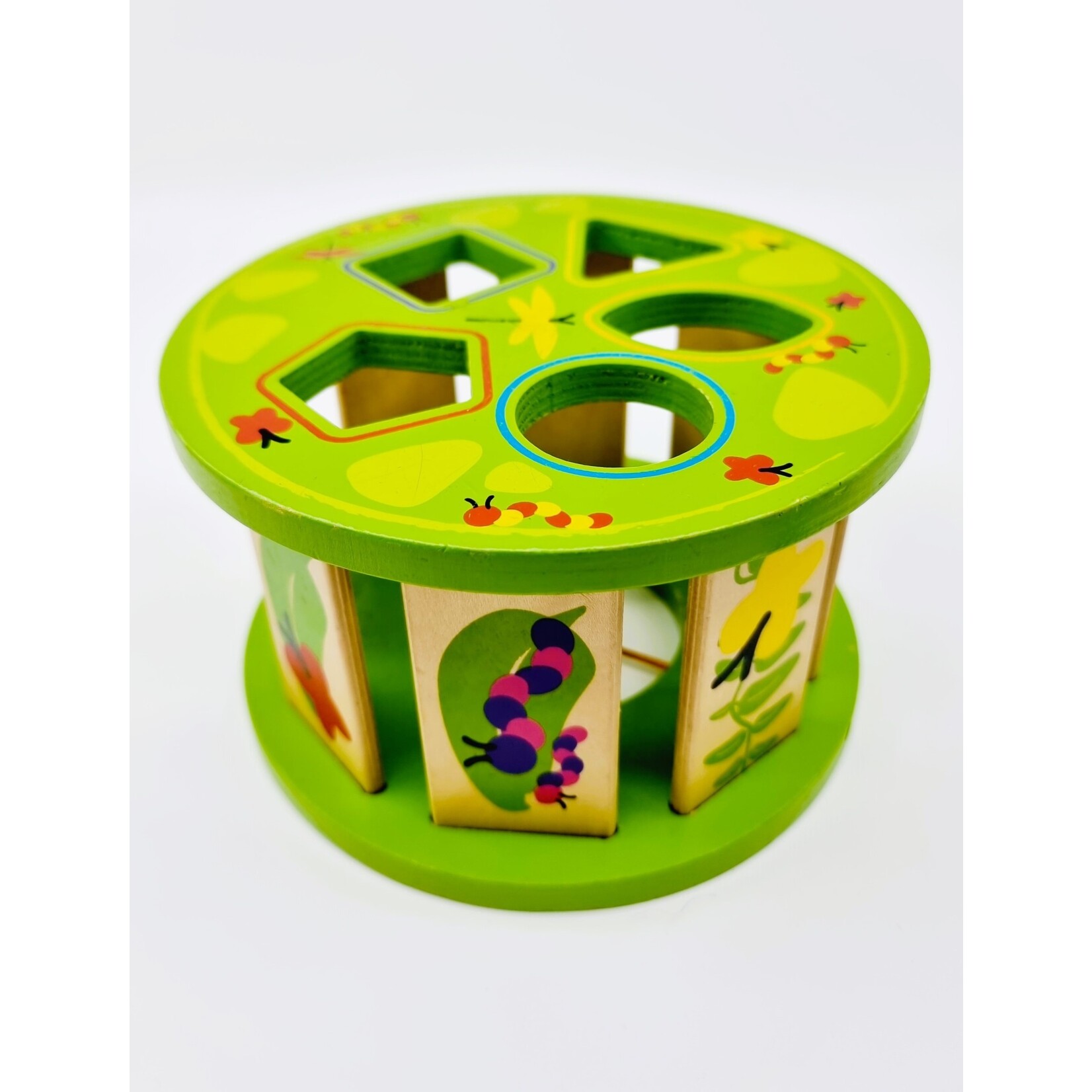 Hape Escargot à tirer avec ces formes à emboîter