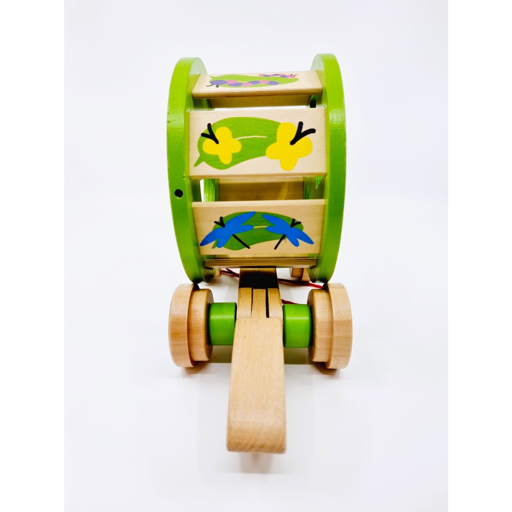 Hape Escargot à tirer avec ces formes à emboîter