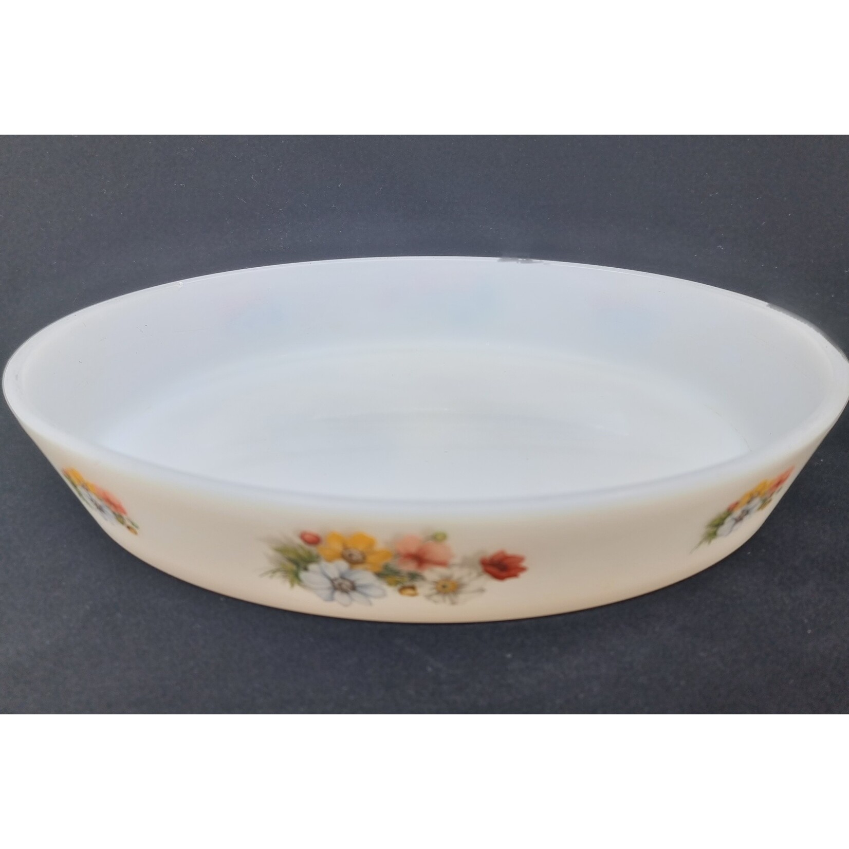 Plat de cuisson fleuris - Arcopal  (2 pièces)