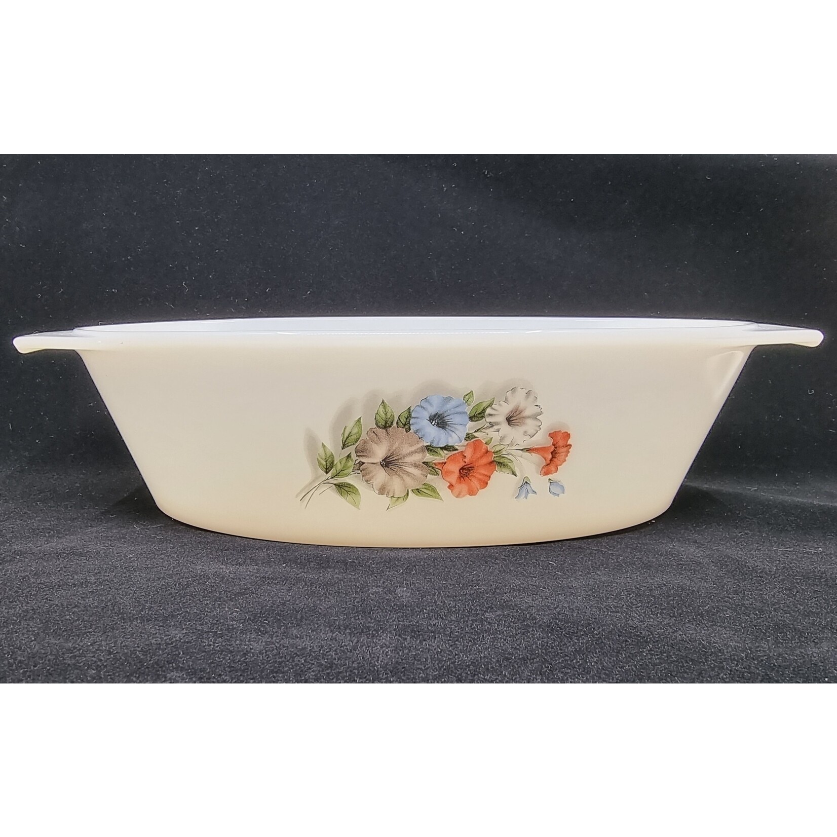 Plat de cuisson fleuris - Arcopal  (2 pièces)