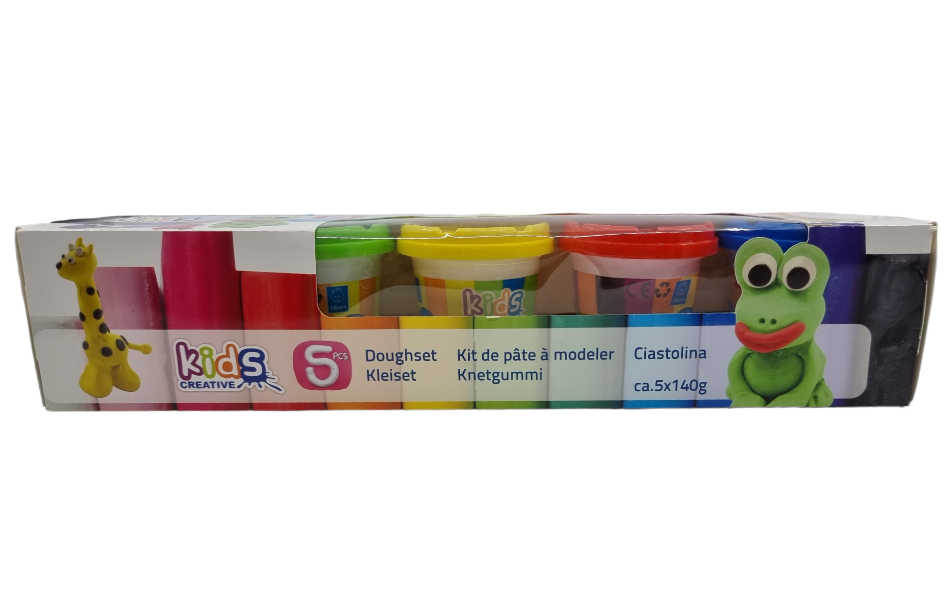 Kit Pâte à Modeler Bio 12 Pièces 0.65kg - Comestible Enfant, 7 Accessoires
