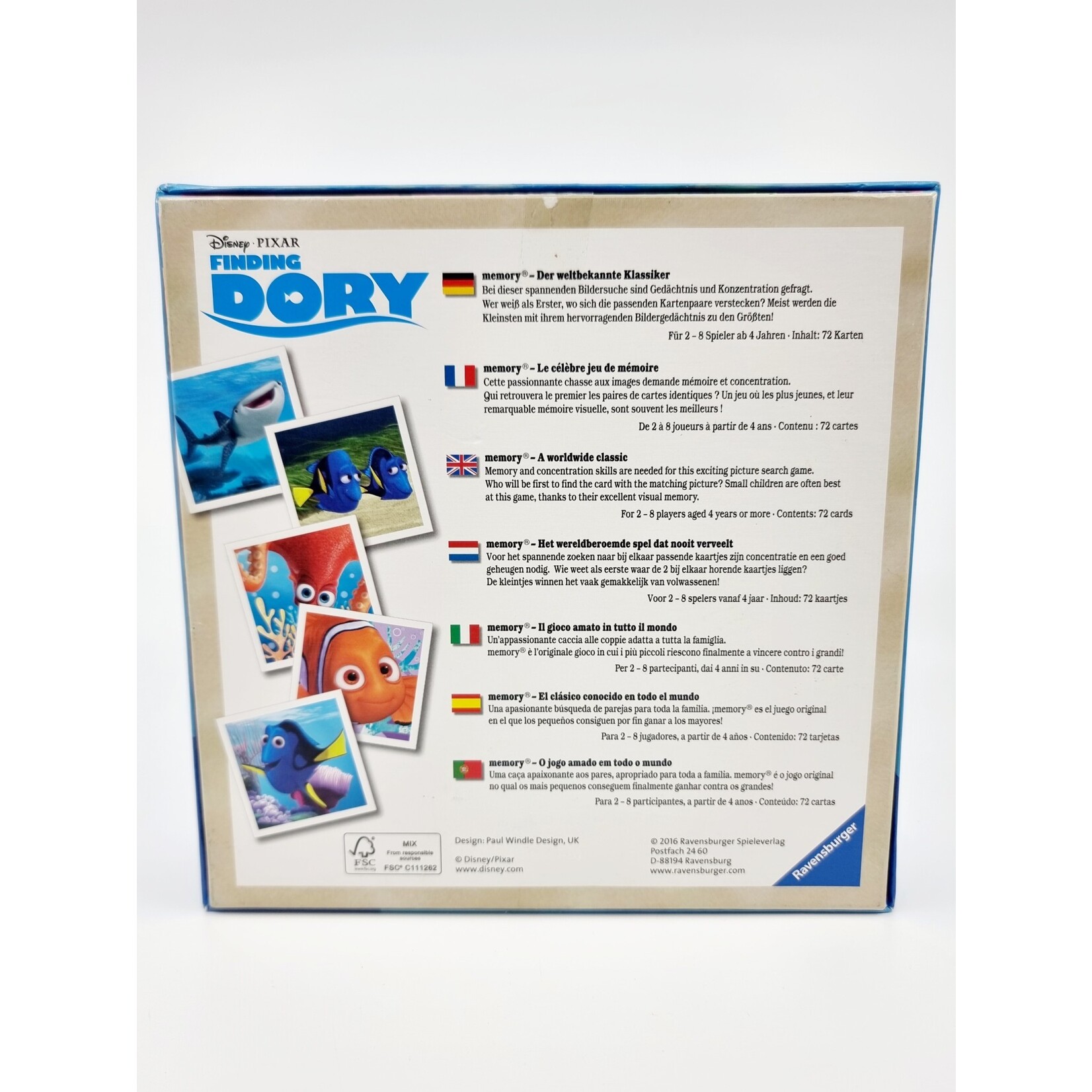 Ravensburger Memory - Finding Dory
