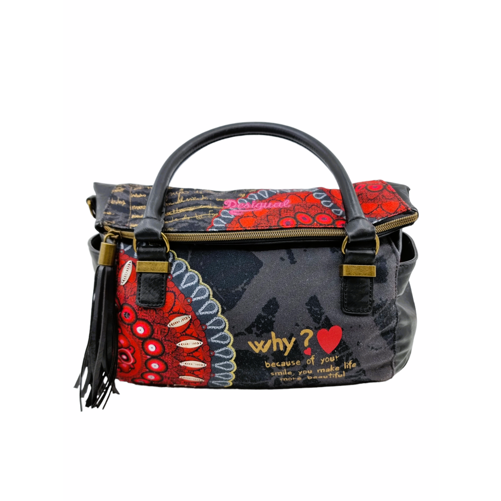 Desigual Sac Desigual Liberty Bolas Rojas