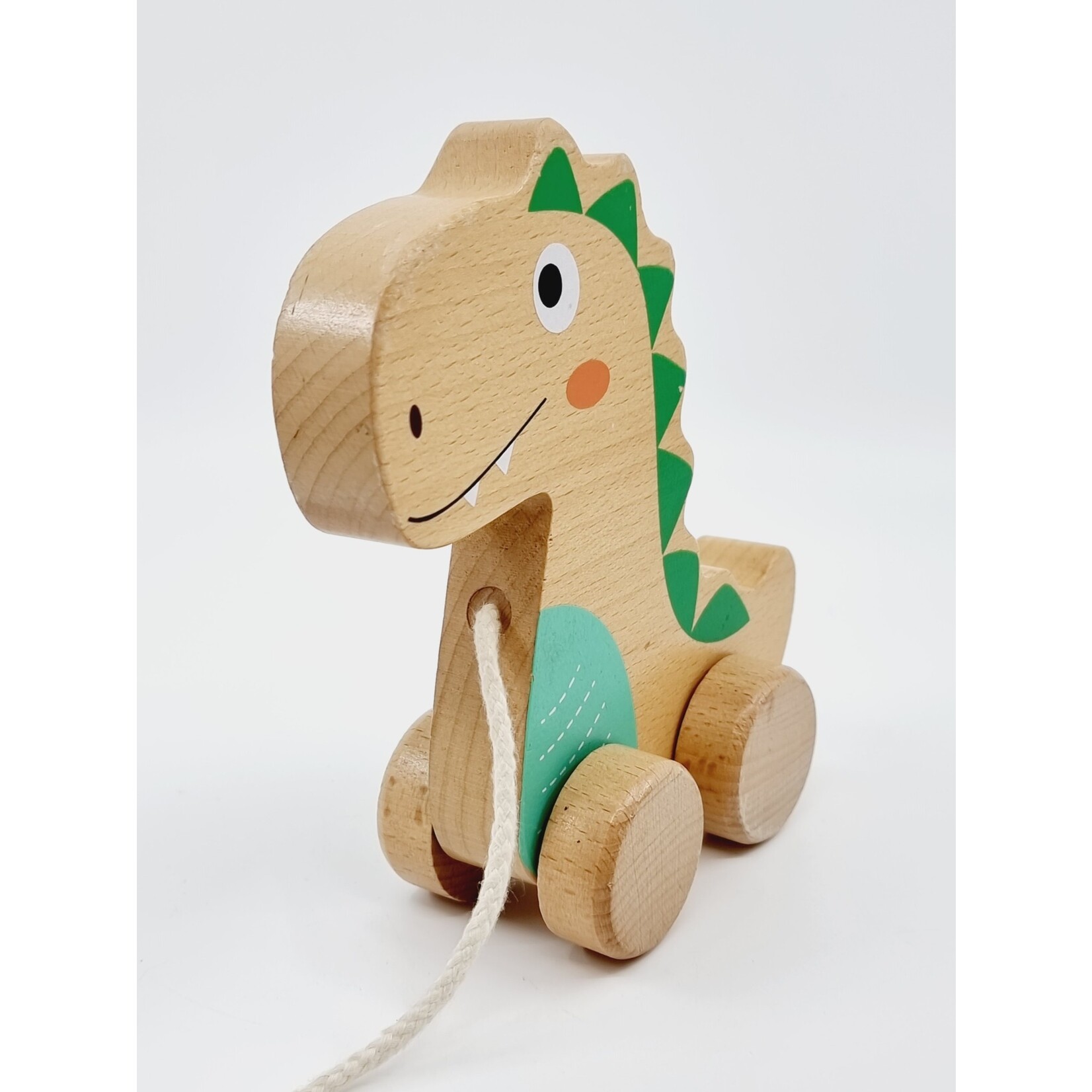 Lelin Théo le dino en bois à promener