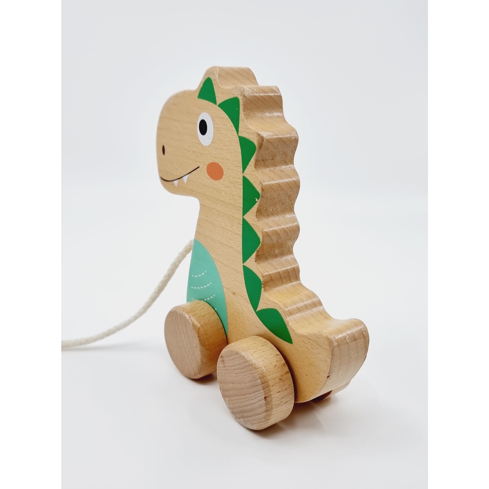 Lelin Théo le dino en bois à promener